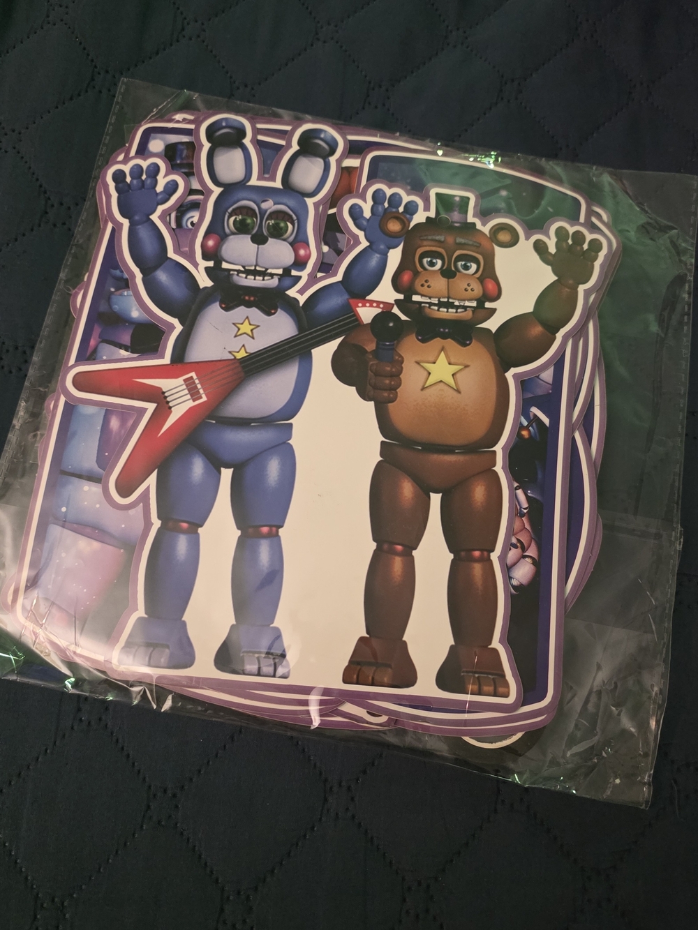 Five Nights Animatronic Party Birthday Banner